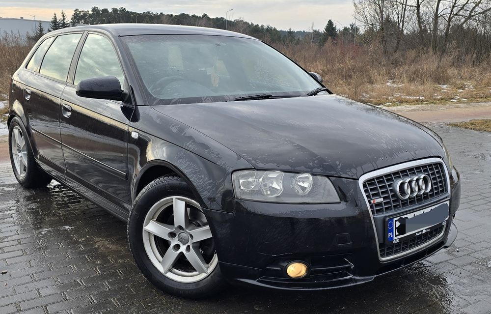 Audi A3 S-Line 2.0 TDI 140km super stan bogata opcja zarejestrowana!!