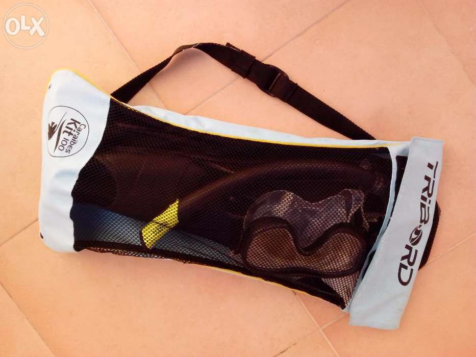 Kit Conjunto de mergulho snorkeling scubadiving para criança