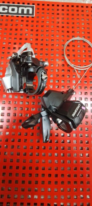 Przerzutka przednia DEORE FD-M590 + Manetka w stanie bardzo dobrym