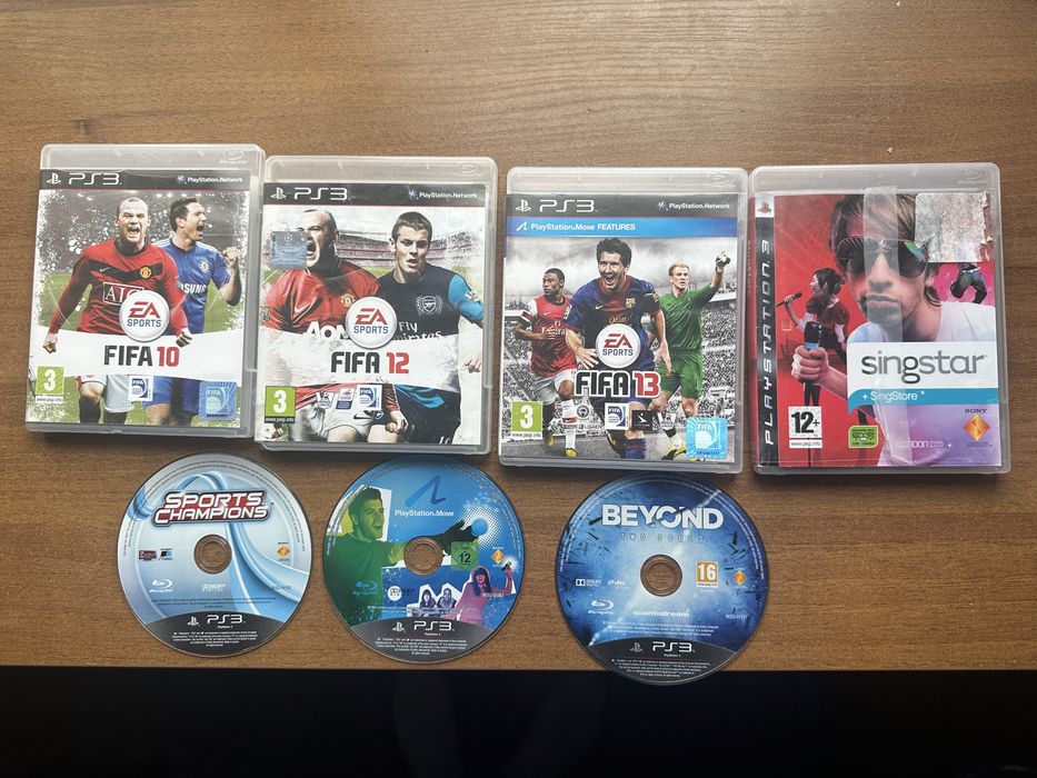Диски для ps3 ліцензія 7 штук
