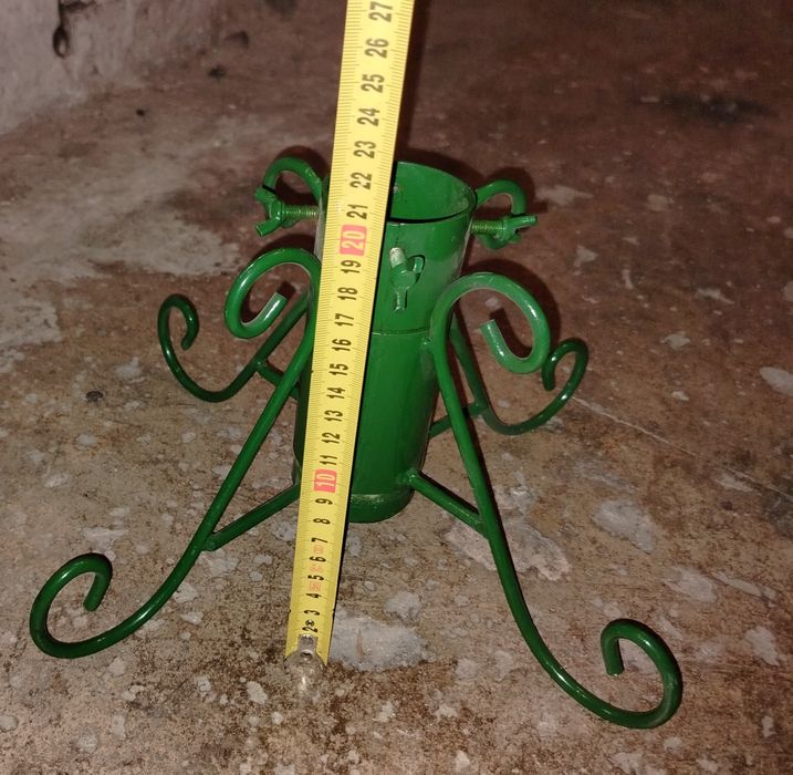Metalowy stojak na choinkę 21cm