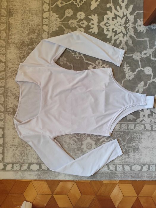 Biała bluzka body damska