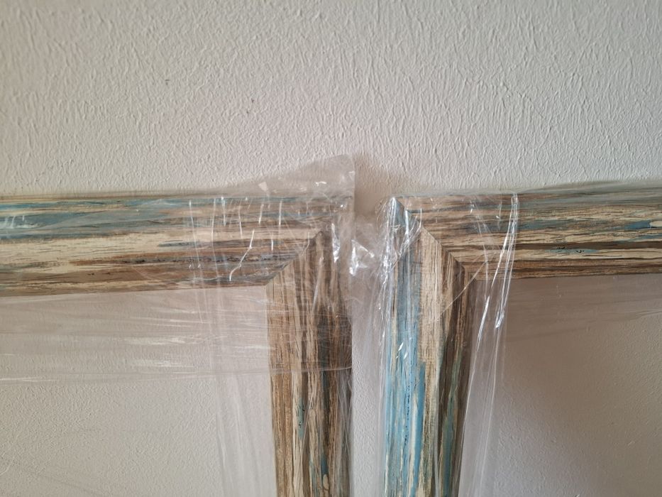 2 molduras de madeira usadas