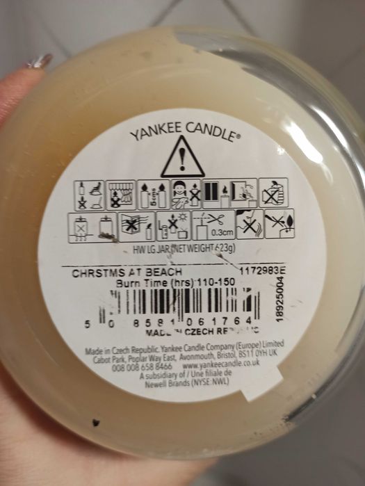 Unikat Yankee Candle Christmas At The Beach 2018r 623g