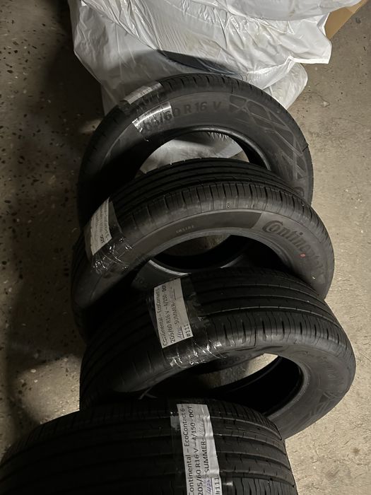 Нові шини 205/60 R16 V Continental EcoContact 6 НОВА резина  літо