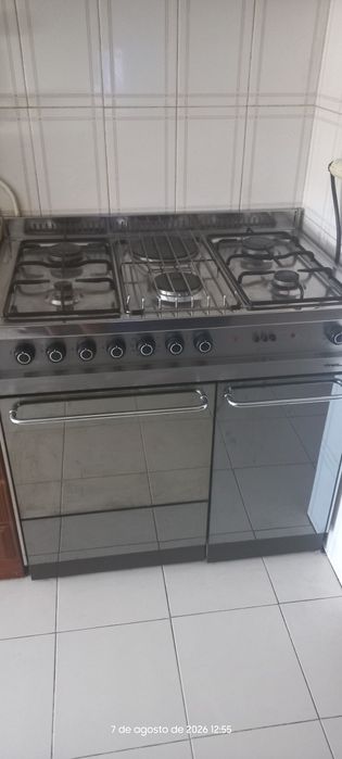 Fogão eléctrico e gás