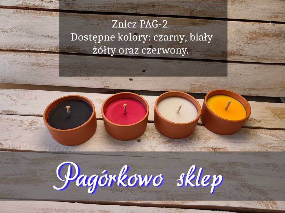 Znicz Otwarty znicz ceramiczny Kopciuch Znicz Harcerski Ręcznie Robiony PAG