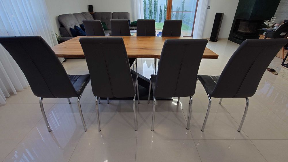 Krzesła do salonu jadalni 8 szt