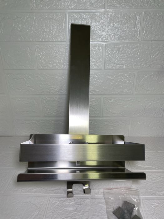 Поличка у ванну кімнату органайзер нержавіюча сталь