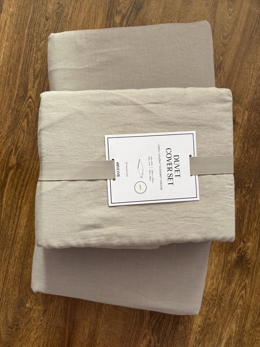 Постільна білизна H&M, льон
