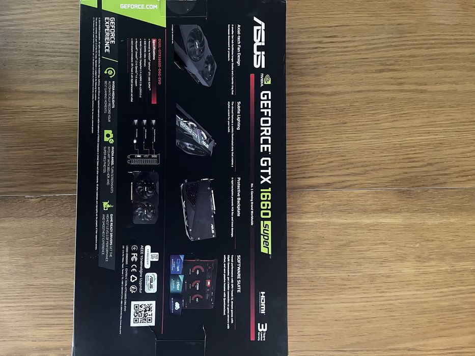 GeForce GTX 1660 Super OC Graphics Card 6 GB64286445971970121