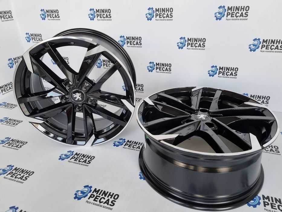 Jantes Peugeot 308 GTI em 16 Preto Brilho (5x108)