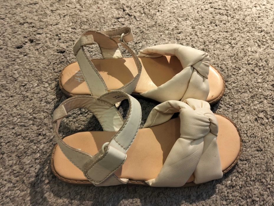 sandałki dziewczęce H&M rozmiar 30