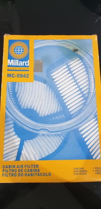 Filtro do habitáculo