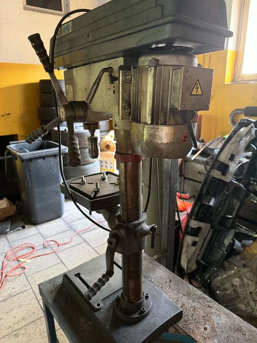 Wiertarka stołowa OPTIMUM B 23 Pro 750 W MK2 – profesjonalna, Niemcy