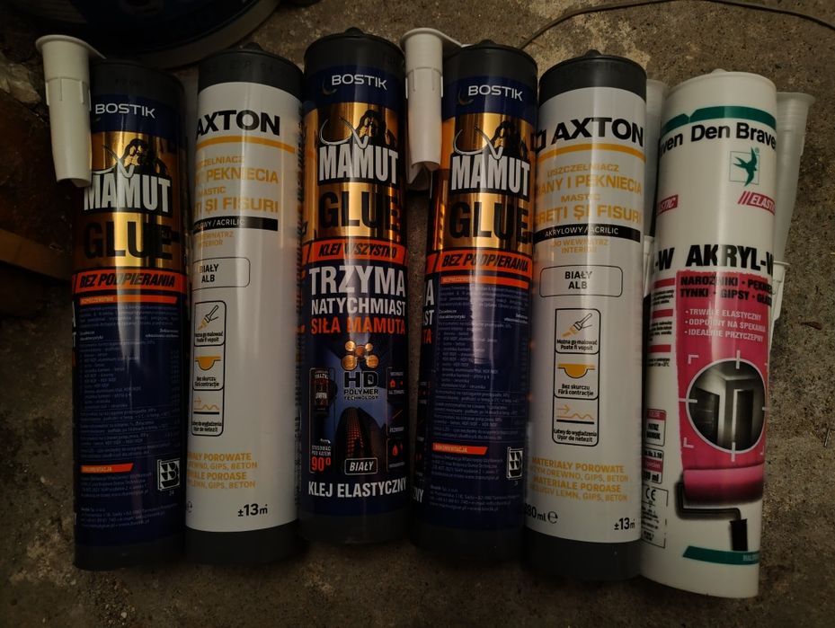 Mammut klej akryl axton uszczelniacz