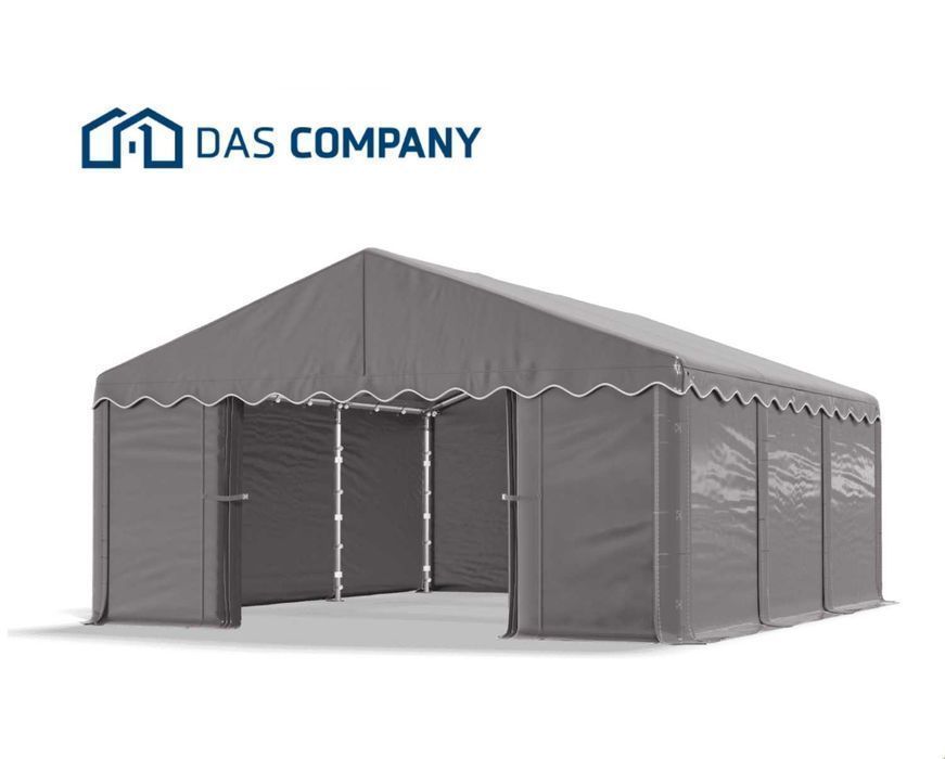 5x6x2m Namiot przemysłowy handlowy pełne boki Tanio sezonowy S PE DAS