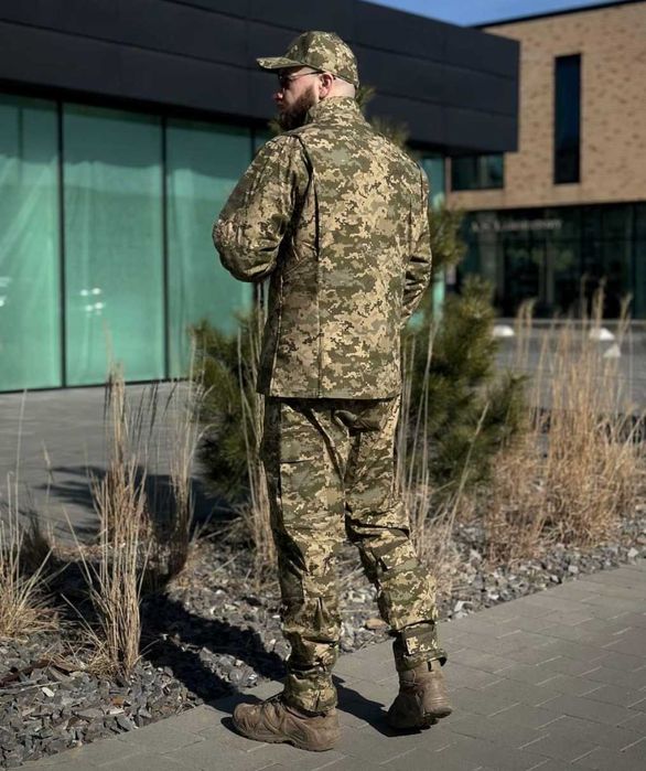 Тактическая форма полевая пиксель рип стоп армейский уставной костюм
