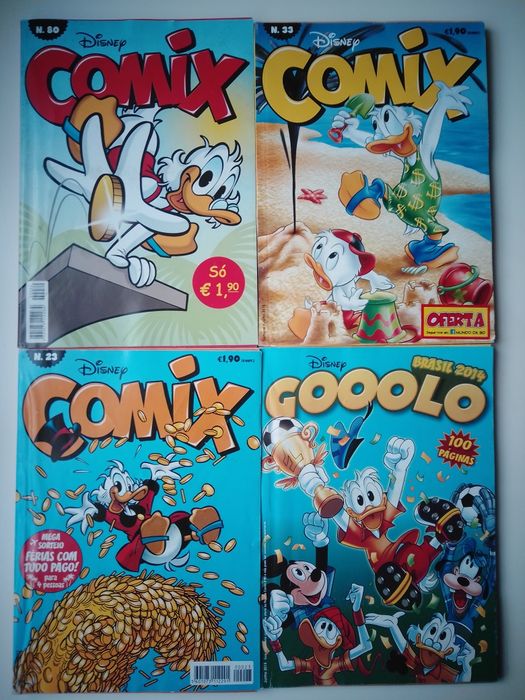 Comix Novos N.23,N.33,N.80, os 3 -3€.