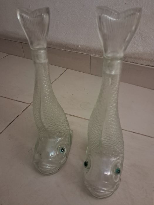 Peixes em vidro X 2