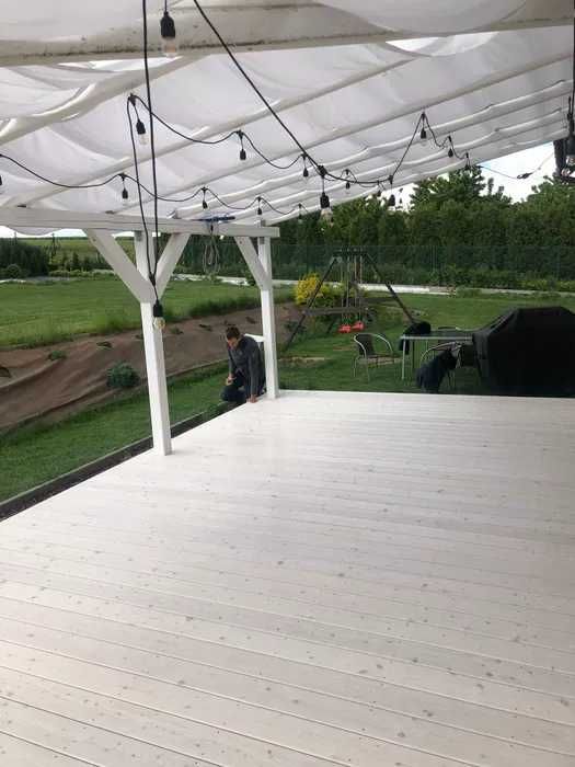 Deska tarasowa gładka/ryflowana modrzew kanadyjski kl. AB