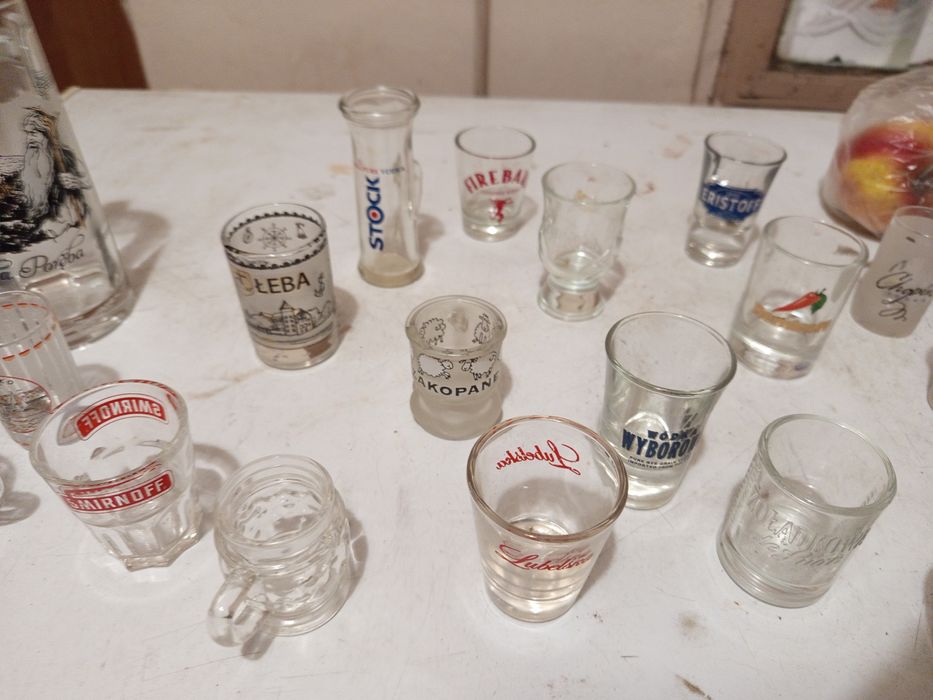 Kieliszki kufel kolekcja