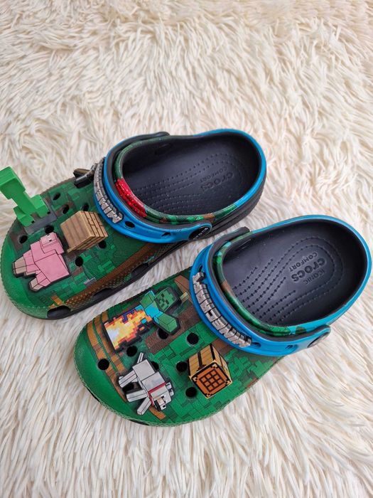 Детские Crocs minecraft р. С 12