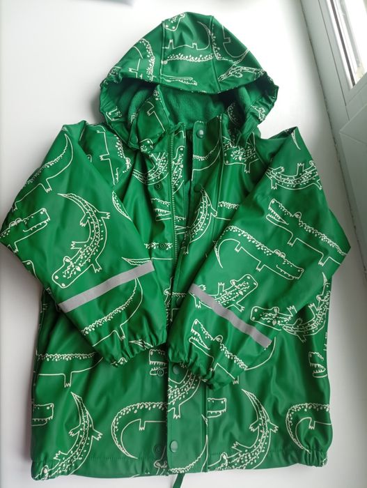 Куртка ветровка на флисе  р.128-134