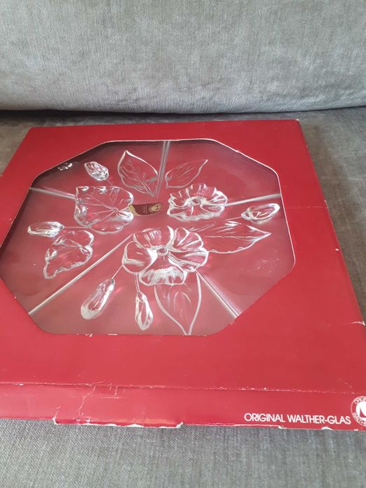Patera płaska - serii Evita - firmy Walther Glas - nieużywana