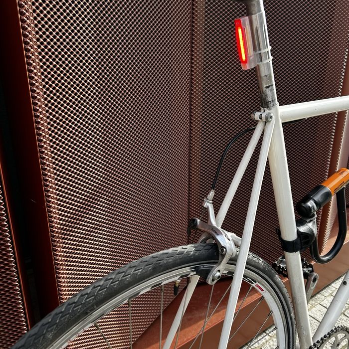 Rower Single Speed | Rama Peugeot | Ciepła Biel | Unikat