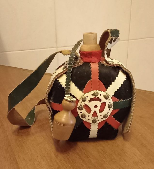 Фляга-баклага гуцульська вінтаж