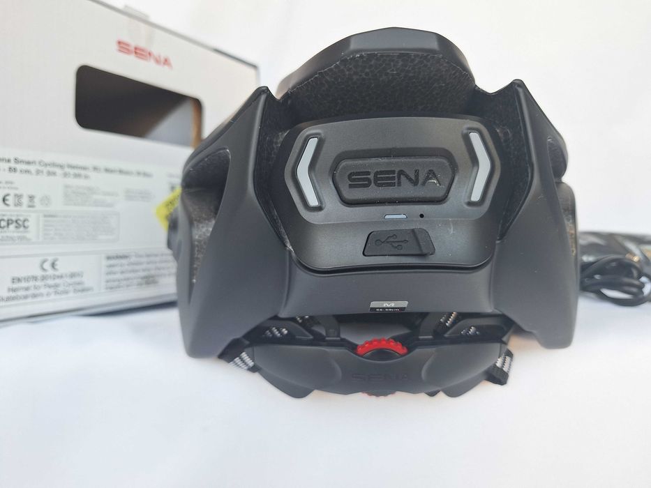 Kask rowerowy Sena Smart Cycling Helmet R2 Matt Black M 55-59cm