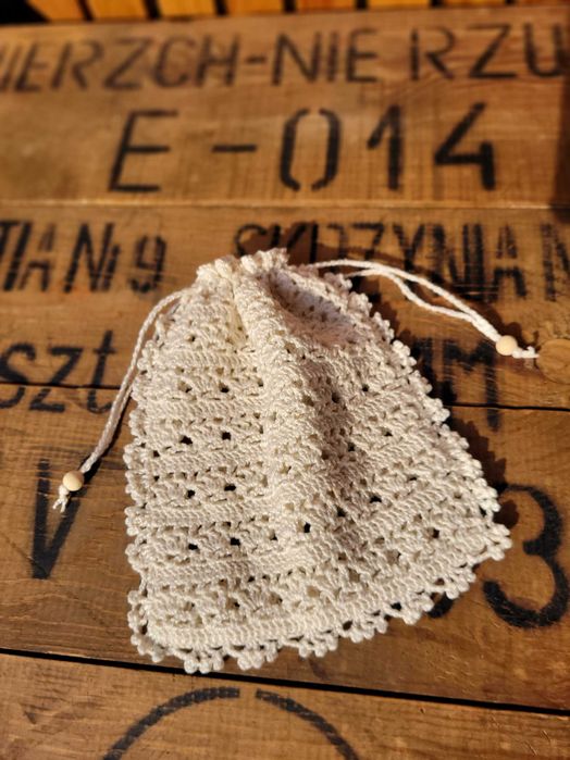 Torebka w stylu boho, robiona ręcznie,  dla dziewczynki, do komunii