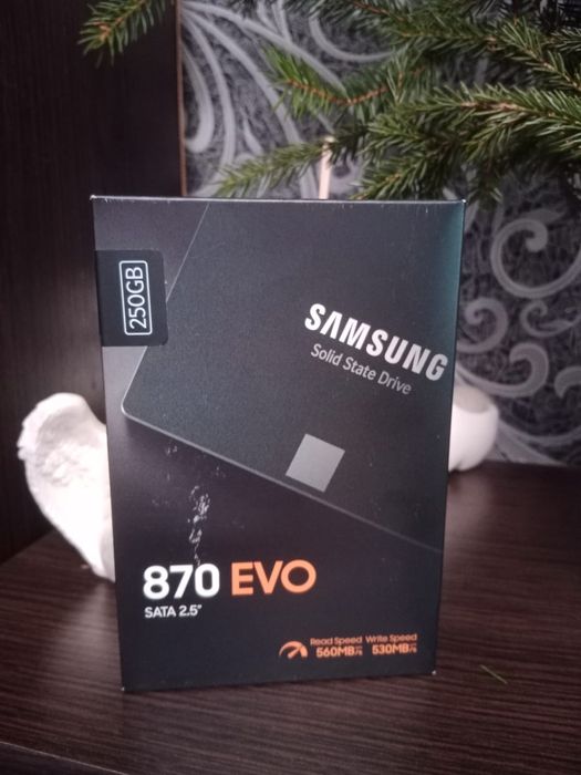SSD накопичувач Samsung 870 EVO 250 GB