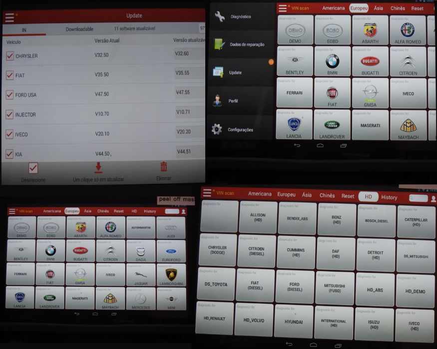 2025- Equipamento Diagnóstico Ligeiros Pesados Maquinas Industriais