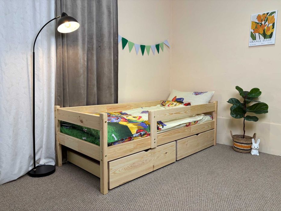 Дерев’яне ліжко для підлітка | Оплата частинами | Швидка доставка