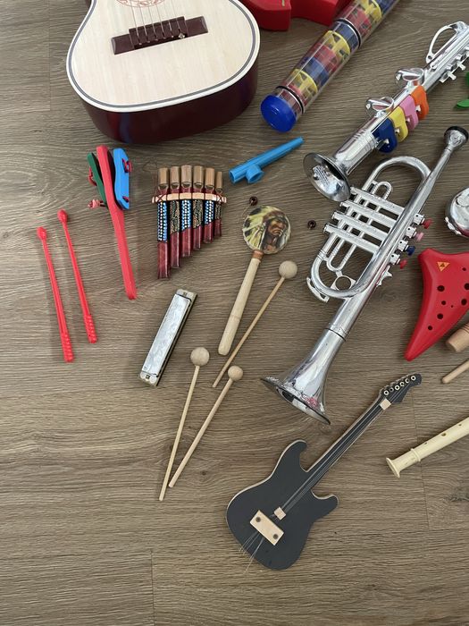Duży zestaw instrumenty muzyczne dla dziecka