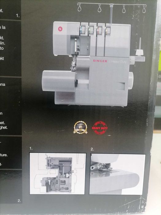 Máquina Corte e Cose Singer 14HD854  Heavy Duty-Novas