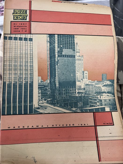 Gazeta Przekrój 18 stycznia 1981 r nr 1867 - kolekcja gazet PRL