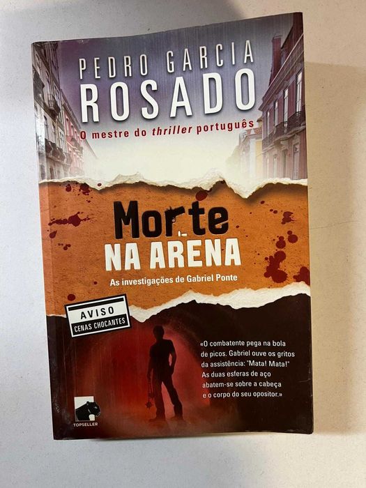Livro - Morte na Arena (As Investigações de Gabriel Ponte) (ctt grátis