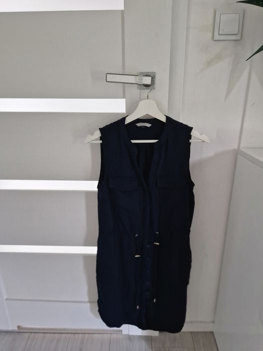 Sukienka letnia szmizjerka H&M 34
