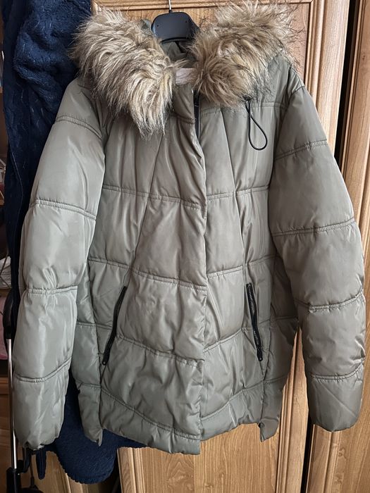 Kurtka zimowa damska khaki S 36 House