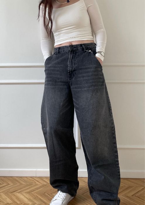 Жіночі беггі джинси скейтера it’s basic baggy розмір 36