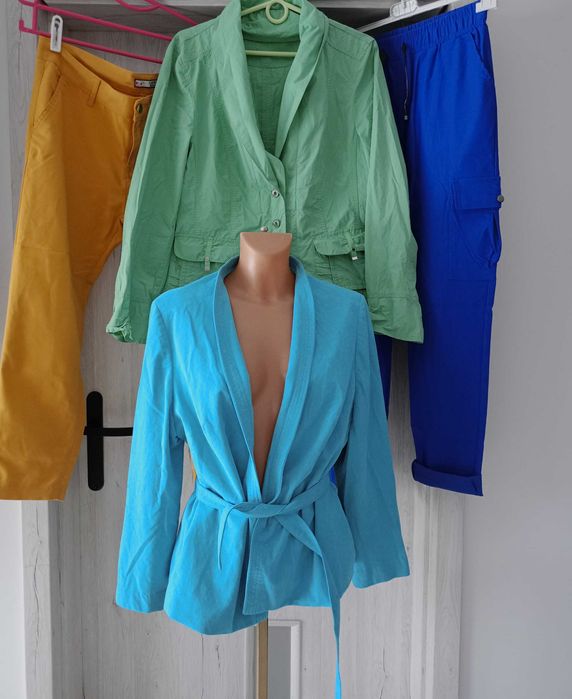 Duża paczka zestaw mix ubrań damskich rozmiar ok 44 zadbane