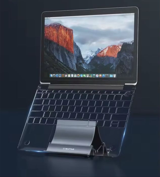 Stojak na laptopa/tableta CABLETIME Adaptive Vertical Stand