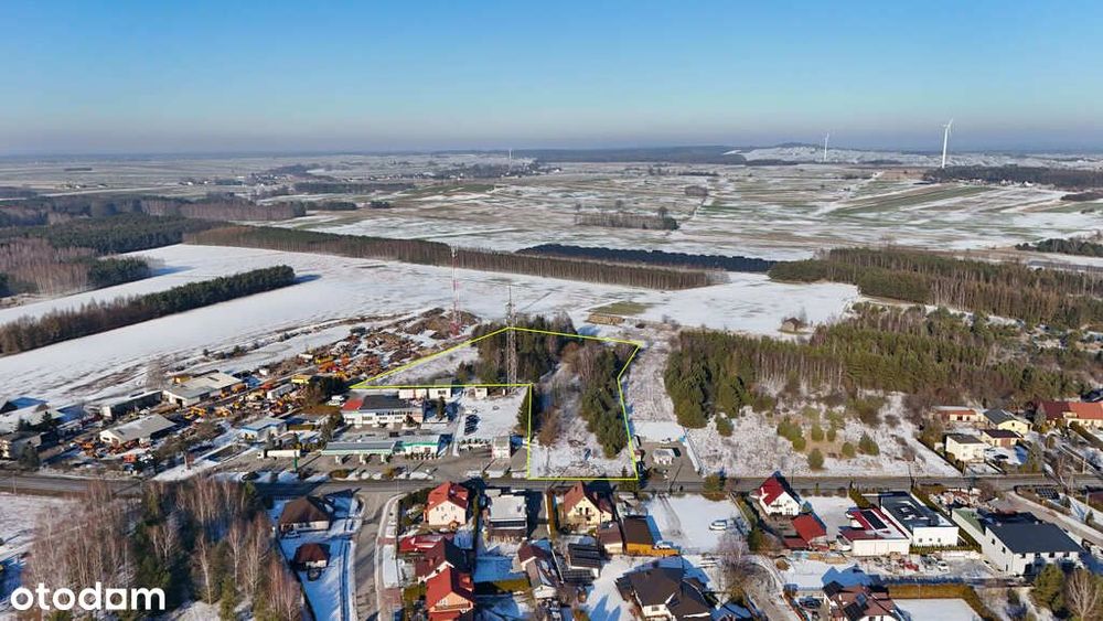 Działka inwestycyjna  14 040 m²