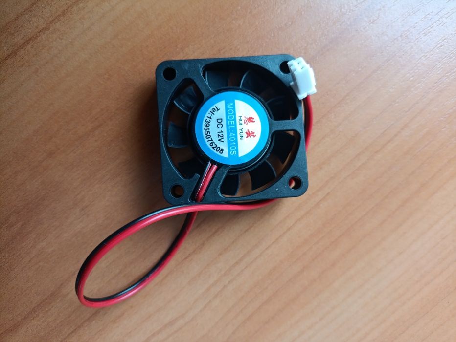 Кулер, вентилятор охолодження для 3D принтера, 40мм(40×40) 12v, 2 pin.