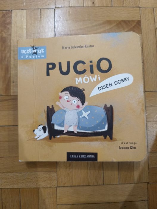 Książeczka Pucio mówi dzień dobry