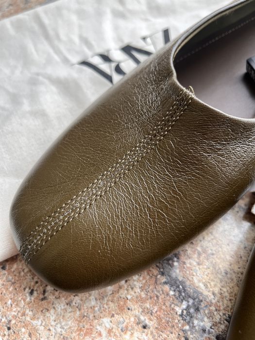 Шкіряні мюлі Zara 40 p