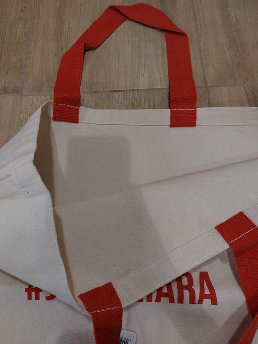 Wielka torba bawełna #Jesieniara 54x 55x 10 cm eko nowe mega